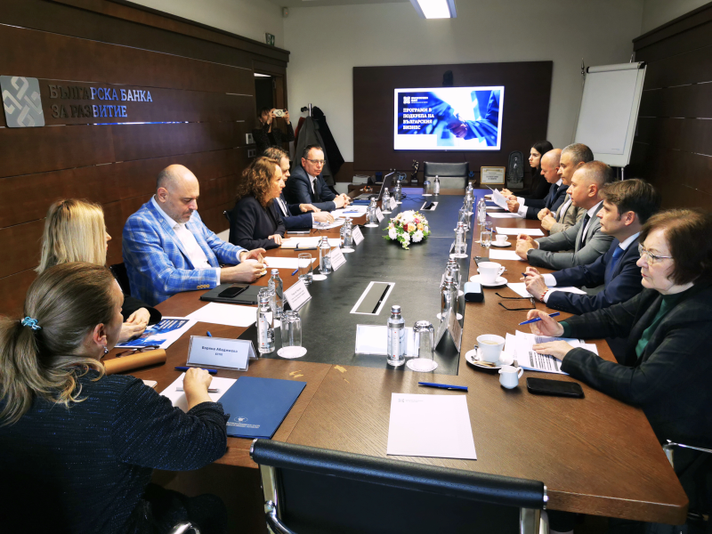 НСОРБ взе участие в заседанието на Консултативния съвет към Надзорния съвет на Българската банка за развитие (ББР)