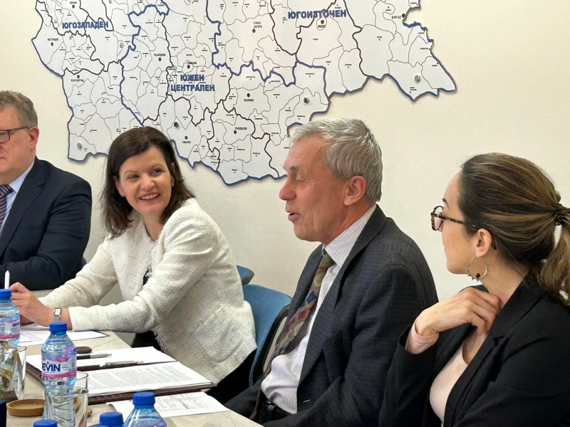 Екипът на НСОРБ посрещна консултанти на Съвета на Европа